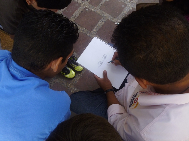 Taller de niños motivó recuperación del Boulevard de Los pintores